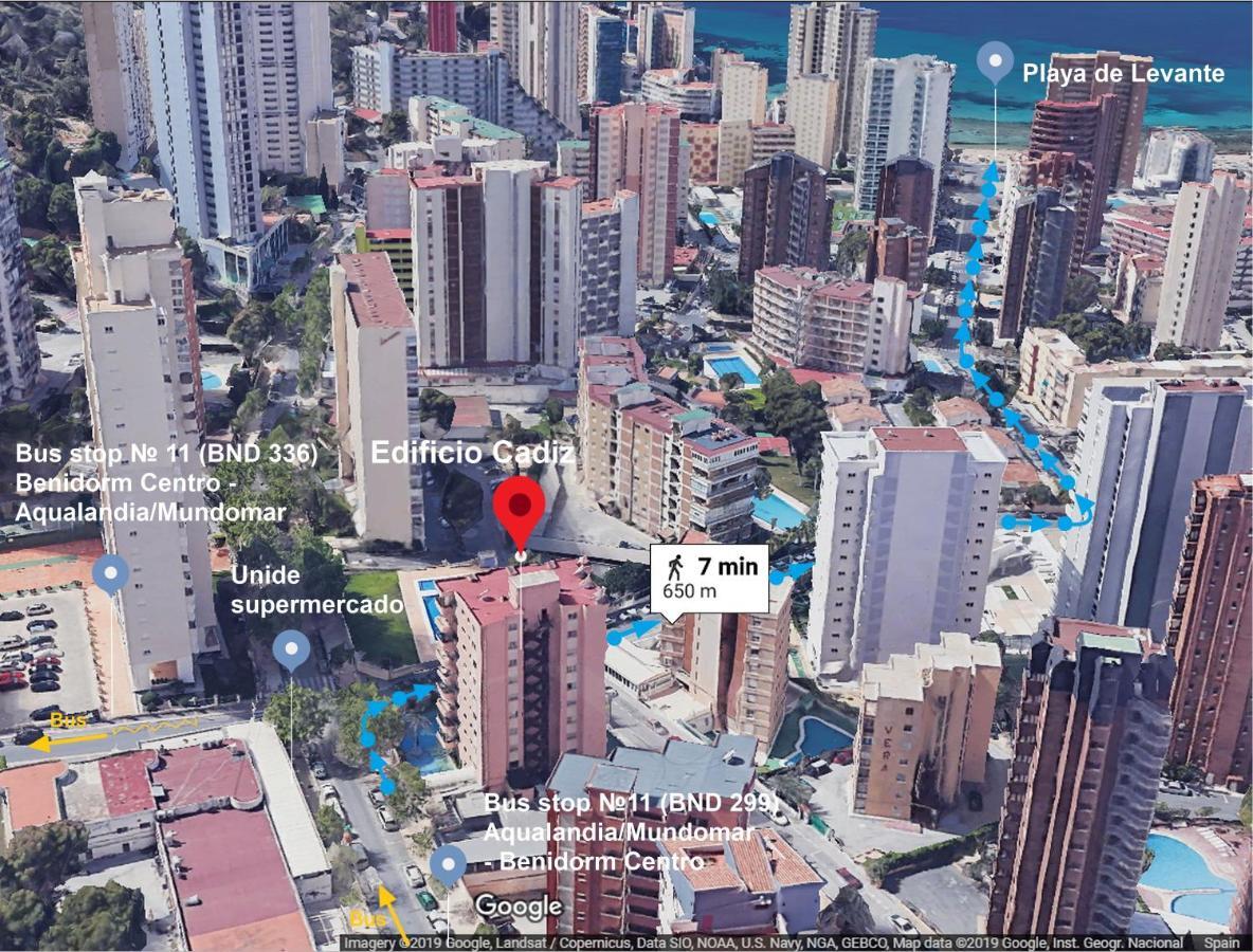 Apartamento Edificio Cadiz Benidorm Exterior foto